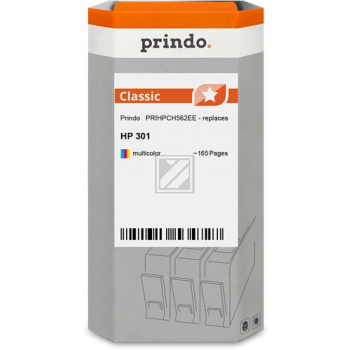 Prindo Tintendruckkopf (Classic) cyan/magenta/gelb (PRIHPCH562EE) ersetzt 301