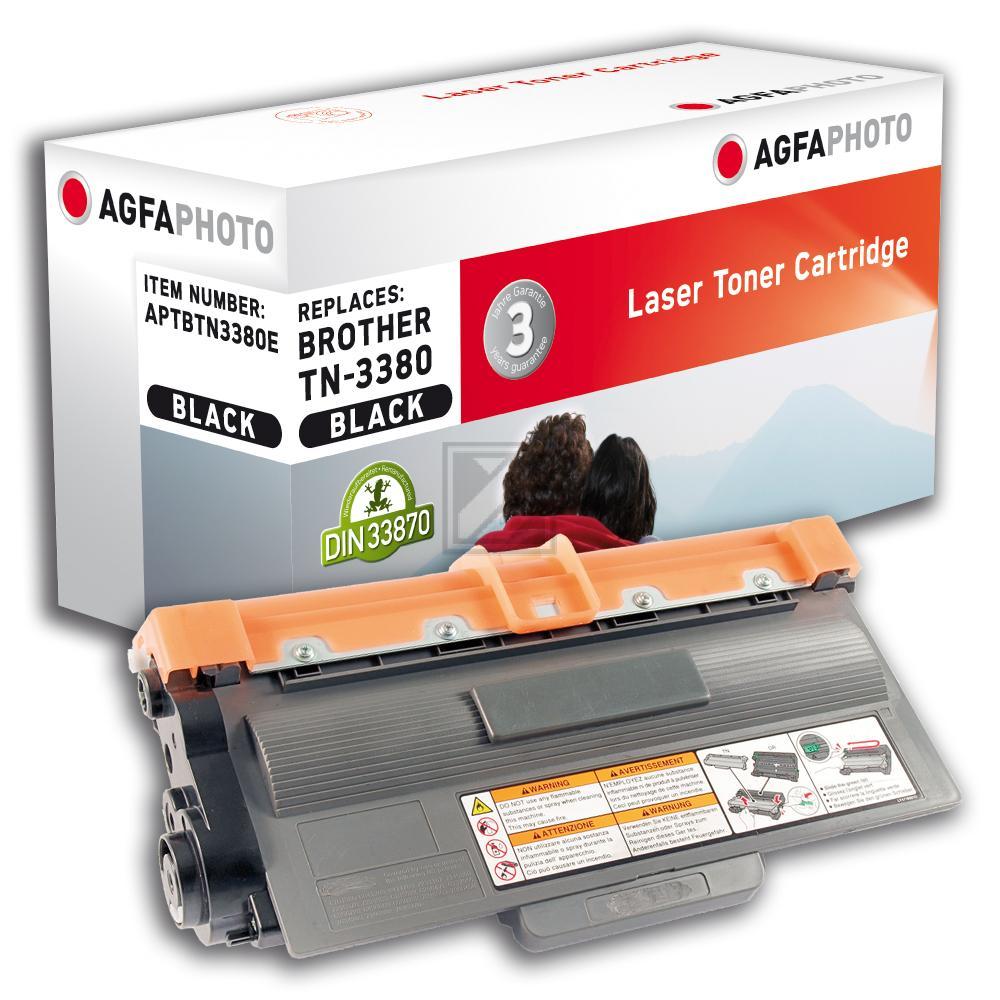 Agfaphoto Toner-Kartusche 2 x schwarz (APTBTN3380DUOE) ersetzt TN-3380TWIN