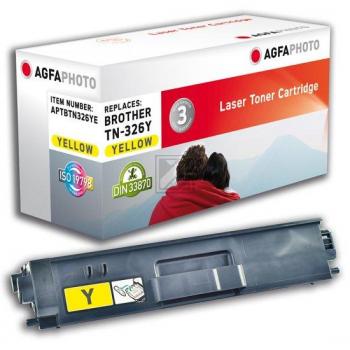Agfaphoto Toner-Kartusche gelb HC (APTBTN326YE) ersetzt TN-326Y