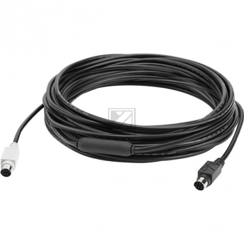 LOGITECH GROUP VERLAENGERUNGSKABEL 10m 939-001487 schwarz