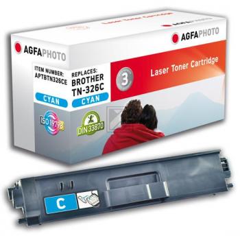 Agfaphoto Toner-Kartusche cyan HC (APTBTN326CE) ersetzt TN-326C