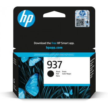 HP Tintendruckkopf schwarz (4S6W5NE, 937)