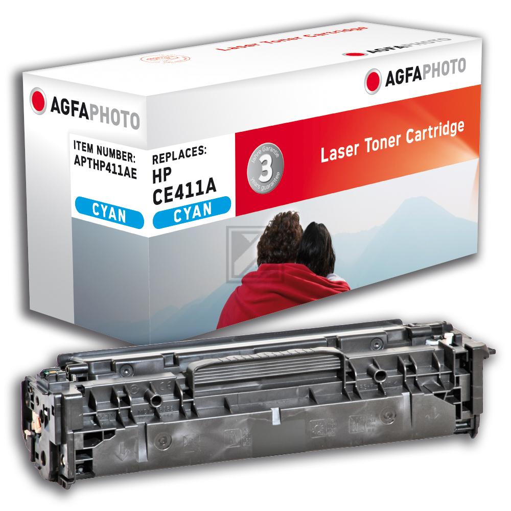 Agfaphoto Toner-Kartusche cyan (APTHP411AE) ersetzt 305A