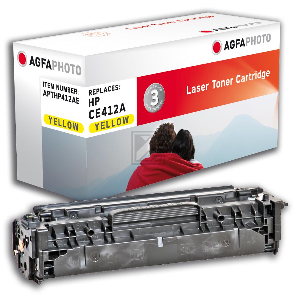 Agfaphoto Toner-Kartusche gelb (APTHP412AE) ersetzt 305A