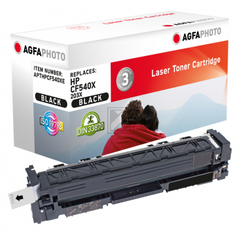 Agfaphoto Toner-Kartusche schwarz HC (APTHPCF540XE) ersetzt 203X