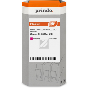 Prindo Tintenpatrone (Classic) magenta (PRICCLI581MXXLC)