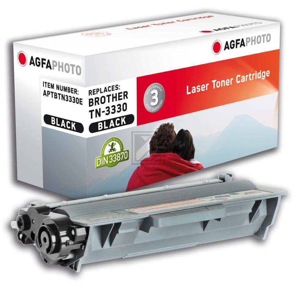 Agfaphoto Toner-Kartusche schwarz (APTBTN3330E) ersetzt TN-3330
