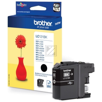 Brother Tintenpatrone schwarz (LC-121BK)