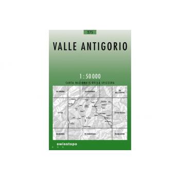 SWISSTOPO Landkarte 275 Valle Antigorio 1:50'000