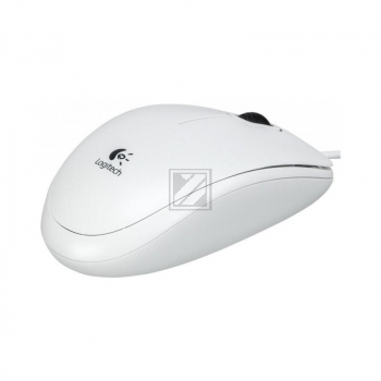 Logitech B100 Optical USB Mouse for Bus -WHITE- EMEA (910-003360)