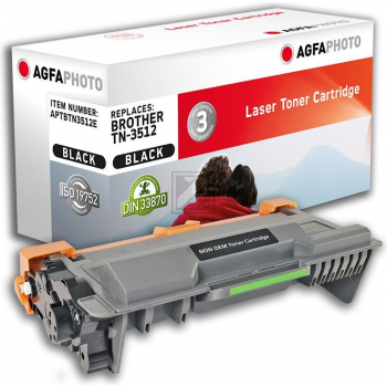 Agfaphoto Toner-Kit schwarz HC plus (APTBTN3512E) ersetzt TN-3512