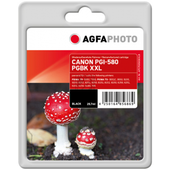 Agfaphoto Tintenpatrone schwarz (APCPGI580XXLB) ersetzt PGI-580PGBKXXL