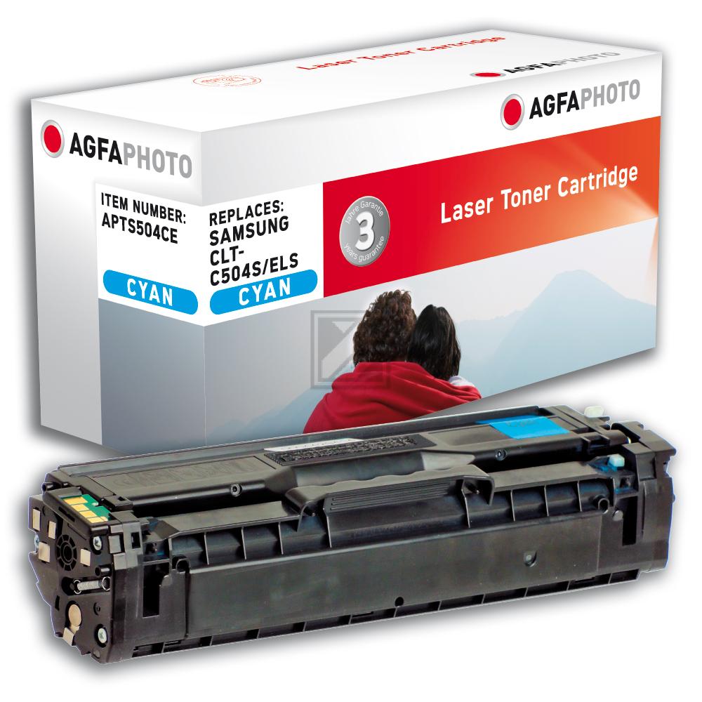 Agfaphoto Toner-Kit cyan (APTS504CE) ersetzt C504