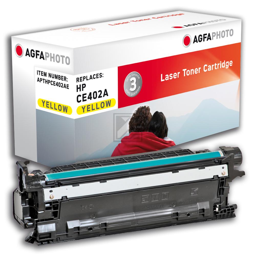 Agfaphoto Toner-Kartusche gelb (APTHPCE402AE) ersetzt 507A