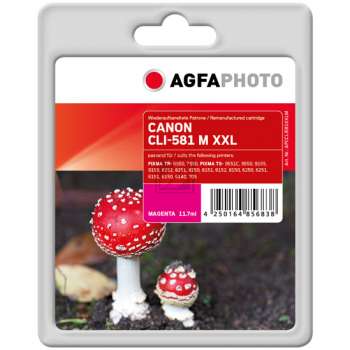 Agfaphoto Tintenpatrone magenta (APCCLI581XXLM) ersetzt CLI-581MXXL