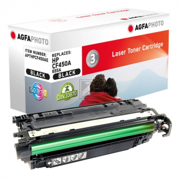 Agfaphoto Toner-Kartusche schwarz (APTHPCF450AE) ersetzt 655A