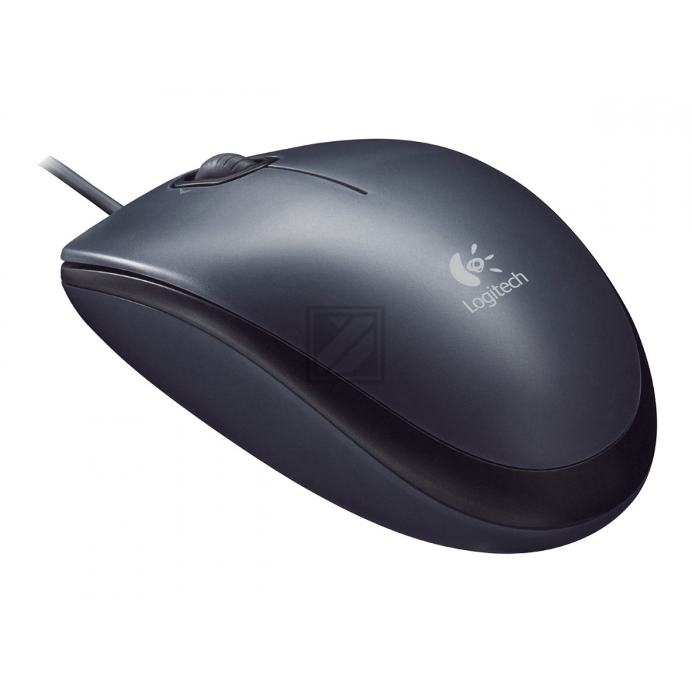LOGITECH  M90 corded optical Mouse grey USB - EWR2