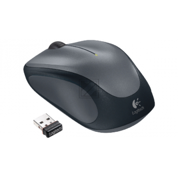 Logitech M235 Maus Wireless USB 2.0, Nano Receiver, silber