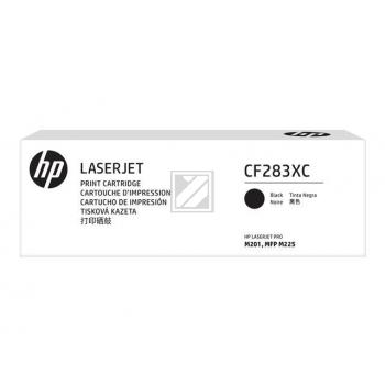 HP Toner-Kartusche Contract (nur für Vertragskunden) schwarz HC (CF283XC, 83XC)