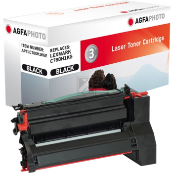 Agfaphoto Toner-Kartusche schwarz HC (APTLC780H1KGE) ersetzt C780H1KG