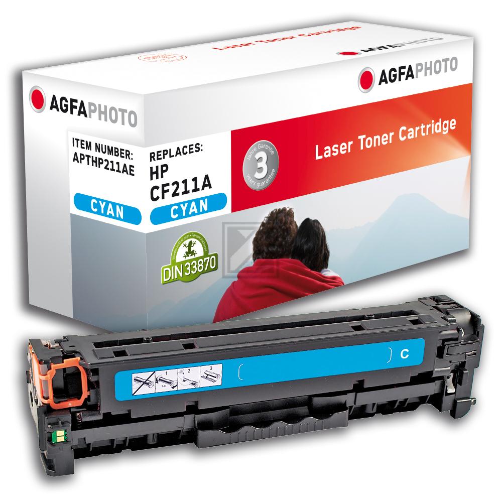 Agfaphoto Toner-Kartusche cyan (APTHP211AE) ersetzt 131A