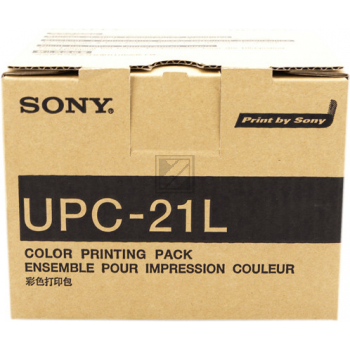 Sony Thermo-Transfer-Rolle + Papier weiß (UPC-21L)