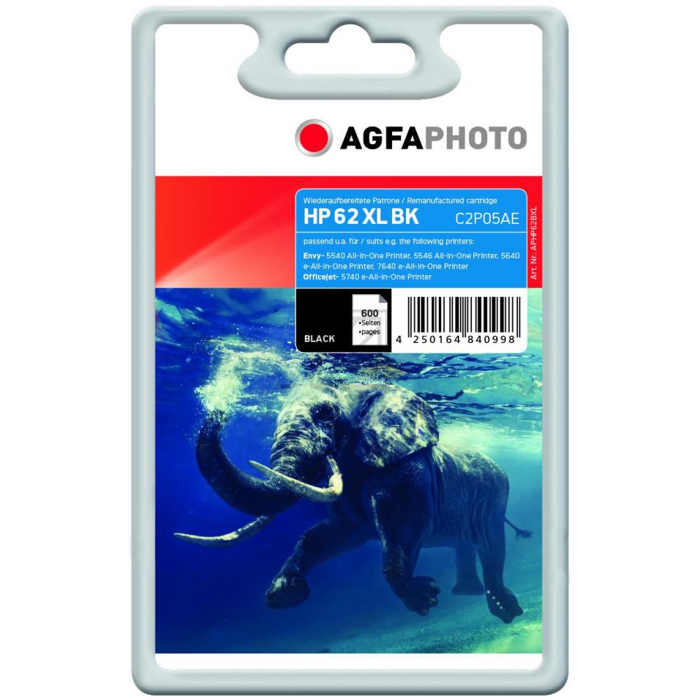 Agfaphoto Tintendruckkopf schwarz HC (APHP62BXL) ersetzt 62XL