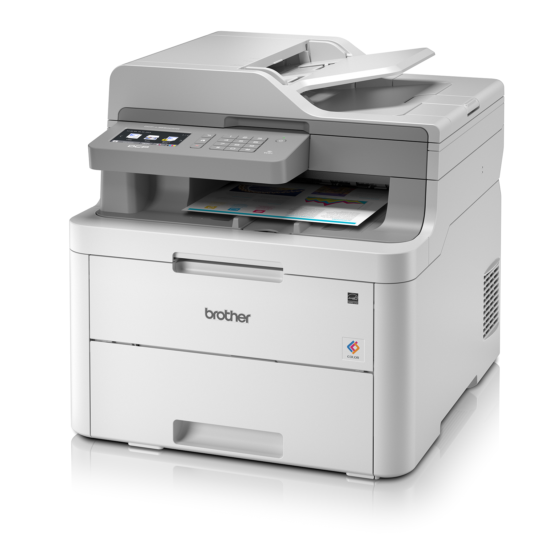 ORIGINAL Brother Drucker DCP-L3550CDW DCPL3550CDWG1 Brother DCP-L3550CDW Farblaser-Multifunktionsdrucker